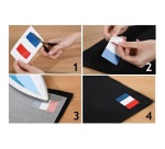 Feuille de transfert 210 x 297 pour tee-shirt noir ou foncé - Boîte de 4