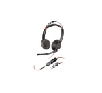 Casque PC Poly VOYAGER BLACKWIRE 5220 STEREO + ADAPT USB-C/A
