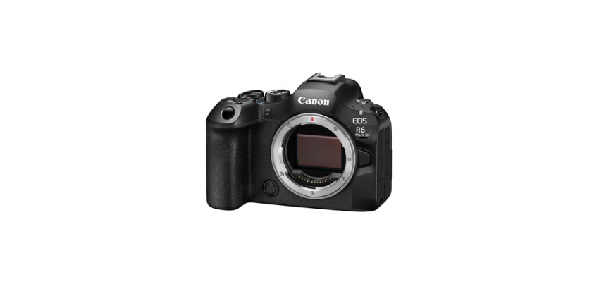 Appareil photo hybride Canon EOS R6 Mark III nu noir