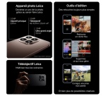 Smartphone Xiaomi Pack 15T conçu avec Leica 256Go Noir + Hyper chargeur 67W sans câble + Redmi buds 6 active noir