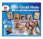 Papier d'impression Micro Appli Pack Créatif photo A3 200g 50 feuilles couleur