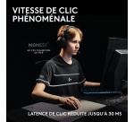 Logitech G PRO X2 SUPERSTRIKE souris Gaming Droitier RF Wireless + USB Type-C Optique 44000 DPI
