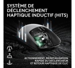 Logitech G PRO X2 SUPERSTRIKE souris Gaming Droitier RF Wireless + USB Type-C Optique 44000 DPI