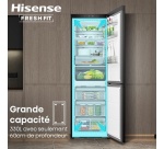 Réfrigérateur congélateur en bas Hisense RB3K330SAIC FreshFit