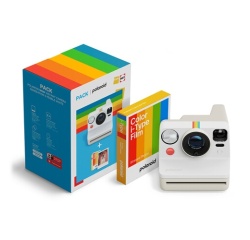 Appareil photo instantané Polaroid Pack Fnac Darty Now Génération 3 Blanc + 8 films