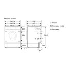 Lave-linge séchant Siemens WK14D260FR