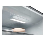 Réfrigérateur congélateur en bas Haier HTR3620CNMG Inox