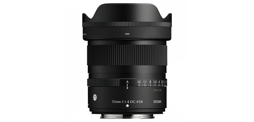 Objectif à Focale fixe Sigma 15mm F1.4 DC CONTEMPORARY POUR FUJIFILM X