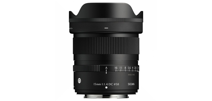 Objectif à Focale fixe Sigma 15mm F1.4 DC CONTEMPORARY POUR FUJIFILM X