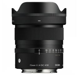 Objectif à Focale fixe Sigma 15mm F1.4 DC CONTEMPORARY POUR SONY-E