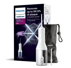 Hydropulseur Philips SONICARE HX3826/31 Jet dentaire sans fil Blanc