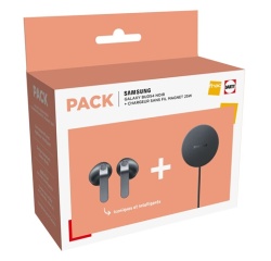 Ecouteurs Samsung Buds4 + Pad charge à induction 25W