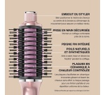 Brosse coiffante Shark Glossi 2-en-1 1300 W Rose Poudré