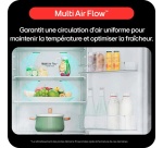 Réfrigérateur congélateur en bas Lg GBBW322CEV Noir