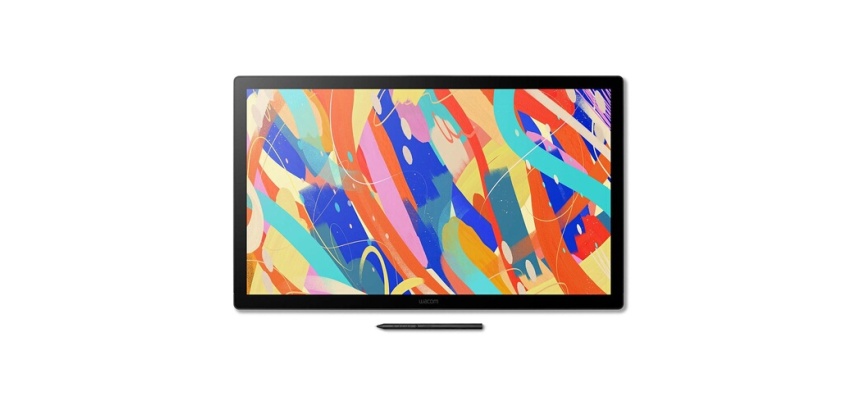 Tablette graphique Wacom tactile Cintiq 23,8" avec écran 2.5K et stylet Noir