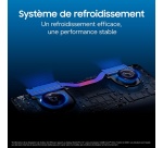 PC portable Samsung Galaxy Book6 Pro 14" Ecran tactile Copilot+ Intel Core Ultra X7 16 Go RAM 512 Go SSD Gris anthracite