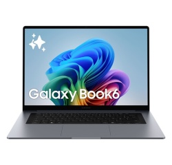 PC portable Samsung Galaxy Book6 16" Copilot+ Intel Core Ultra 7 16 Go RAM 512 Go SSD Gris anthracite