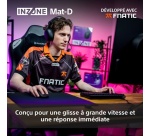 Tapis de souris Sony INZONE MAT-D gaming compétition - Battle Royal FPS - Fnatic