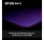 Tapis de souris Sony INZONE MAT-D gaming compétition - Battle Royal FPS - Fnatic