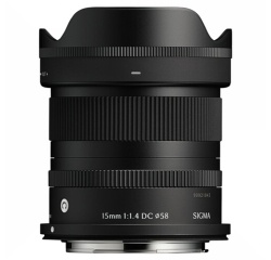 Objectif à Focale fixe Sigma 15mm F1.4 DC CONTEMPORARY POUR CANON RF