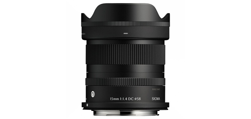 Objectif à Focale fixe Sigma 15mm F1.4 DC CONTEMPORARY POUR CANON RF