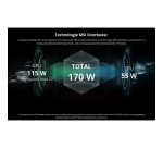 PC portable Msi gaming Crosshair 16 HX AI D2XWGKG-001FR 16" QHD+ 240 Hz Intel Core Ultra 7 16 Go RAM 512 Go SSD Nvidia GeForce RTX 5070 Noir