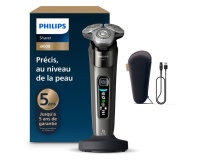 Rasoir électrique Philips X9002/10 Rasoir electrique 100 % etanche Serie i9000 avec SkinIQ