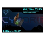 PC portable Msi gaming Cyborg 15 B2RWFKG-260FR 15,6" Intel Core 7 16 Go RAM 512 Go SSD Nvidia GeForce RTX 5060 Noir