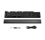Clavier Be Quiet mécanique gaming avec fil Light Mount Silent Linear Switches Noir
