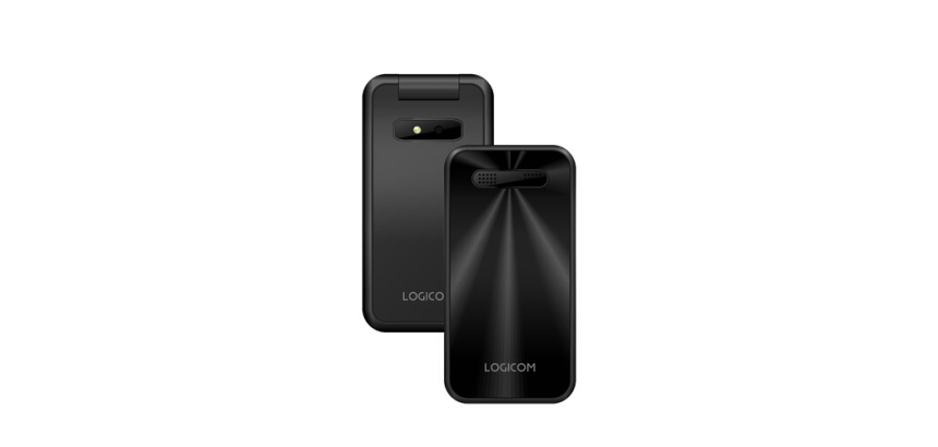 Téléphone portable basique Logicom Fleep 460 Noir
