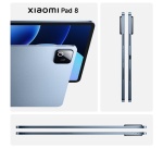 Tablette tactile Xiaomi Pad 8 11,2" 128 Go Bleu