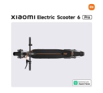 Trottinette électrique Xiaomi Electric Scooter 6 Pro 400 W Noir