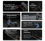 Trottinette électrique Xiaomi Electric Scooter 6 Max 450 W Noir