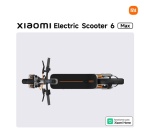 Trottinette électrique Xiaomi Electric Scooter 6 Max 450 W Noir