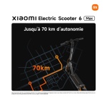 Trottinette électrique Xiaomi Electric Scooter 6 Max 450 W Noir