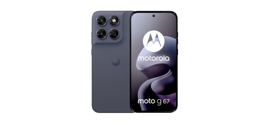 Smartphone Motorola Moto G67 6.78" 5G Double SIM 256 Go Arctic Seal