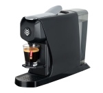 Machine à café à dosette professionnelle Malongo EOH, noir brillant