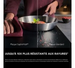 Plaque de cuisson avec hotte intégrée Aeg TH84CB03FZ SaphirMatt