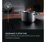 Plaque de cuisson avec hotte intégrée Aeg TH84CB03FZ SaphirMatt