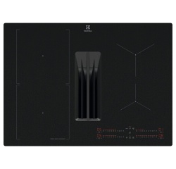 Plaque de cuisson avec hotte intégrée Electrolux KCC73443CZ SAPHIRMATT