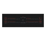 Plaque de cuisson avec hotte intégrée Electrolux KCC73443CZ SAPHIRMATT