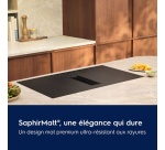 Plaque de cuisson avec hotte intégrée Electrolux KCC73443CZ SAPHIRMATT