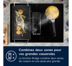 Plaque de cuisson avec hotte intégrée Electrolux KCC73443CZ SAPHIRMATT