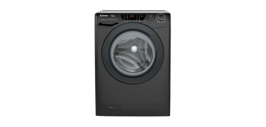 Lave-linge hublot Candy HE1584TWMBB6-S Noir