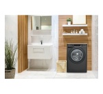 Lave-linge hublot Candy HE1584TWMBB6-S Noir