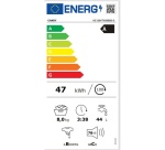 Lave-linge hublot Candy HE1584TWMBB6-S Noir