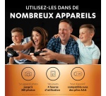 Pile rechargeable Duracell Duracell Rechargeable, lot de 4 piles rechargeables AA 2500mAh