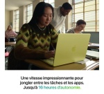 MacBook Apple Neo 13" 256 Go SSD 8 Go RAM Puce A18 Pro CPU 6 cœurs GPU 5 cœurs Argent