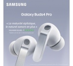 Ecouteurs Samsung Buds4 Pro Blanc