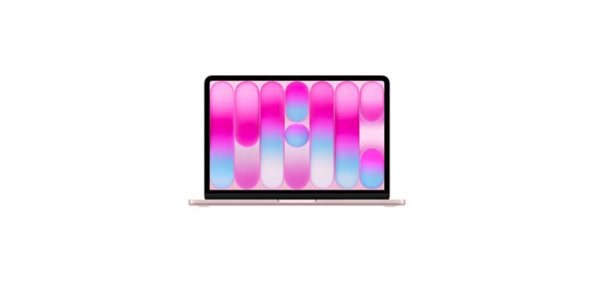MacBook Apple Neo 13" 512 Go SSD 8 Go RAM Puce A18 Pro CPU 6 cœurs GPU 5 cœurs Rose poudré Touch ID